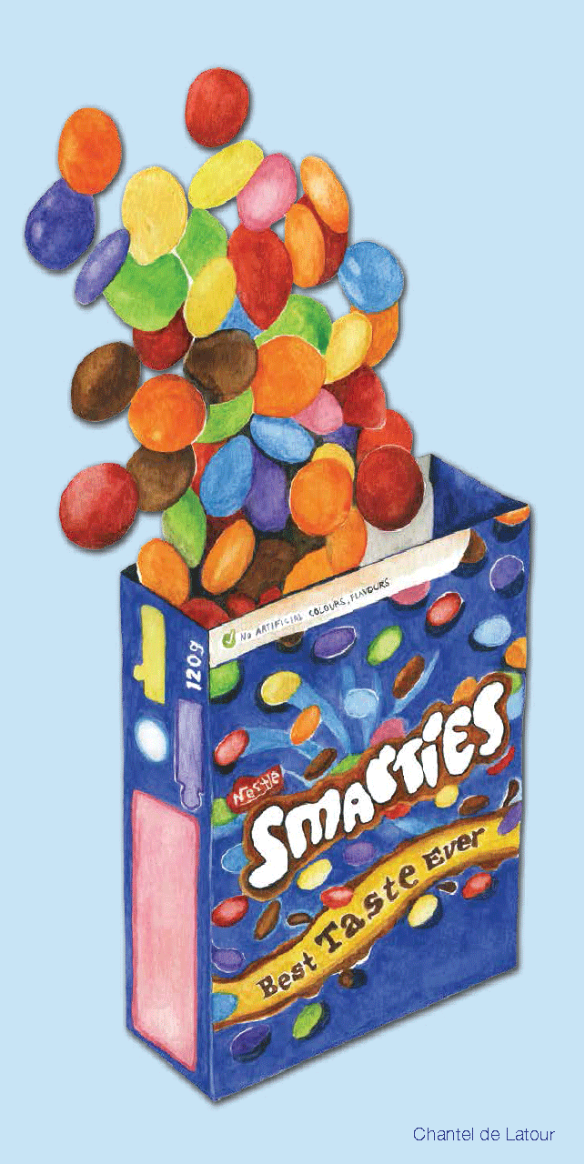 Smarties Beach Towel