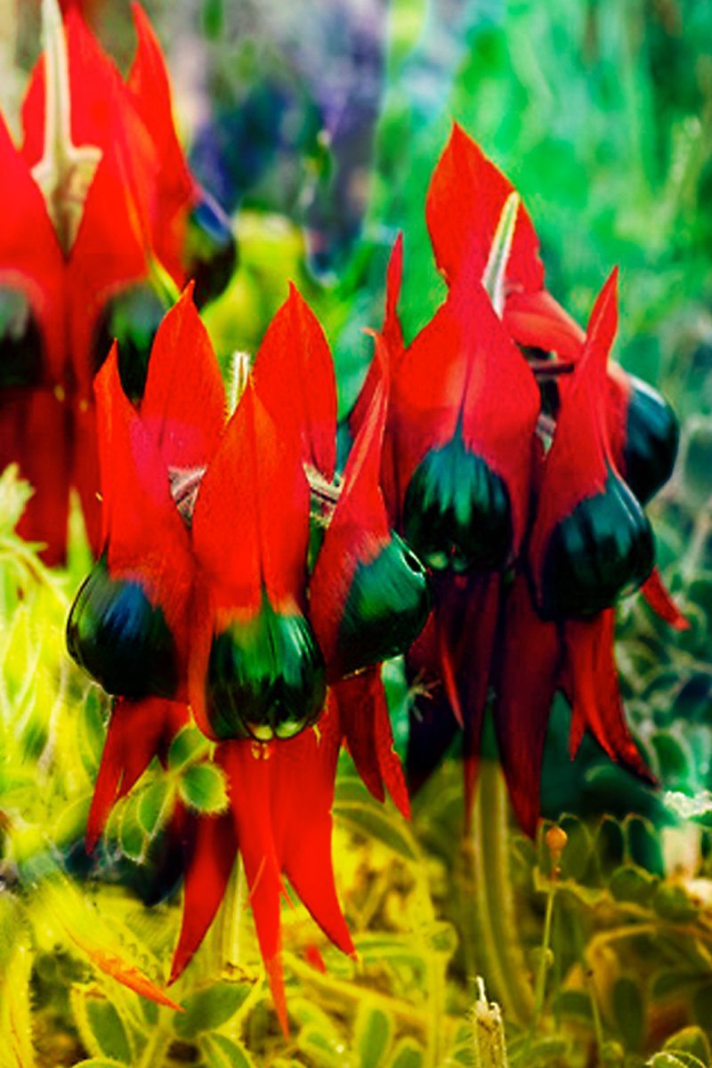 Tea Towel - Sturts Desert Pea
