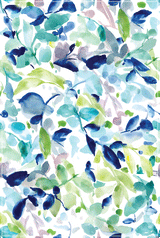 Tea Towel - Angi Blue