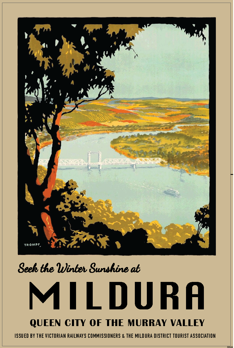 TEA TOWEL - VISIT MILDURA