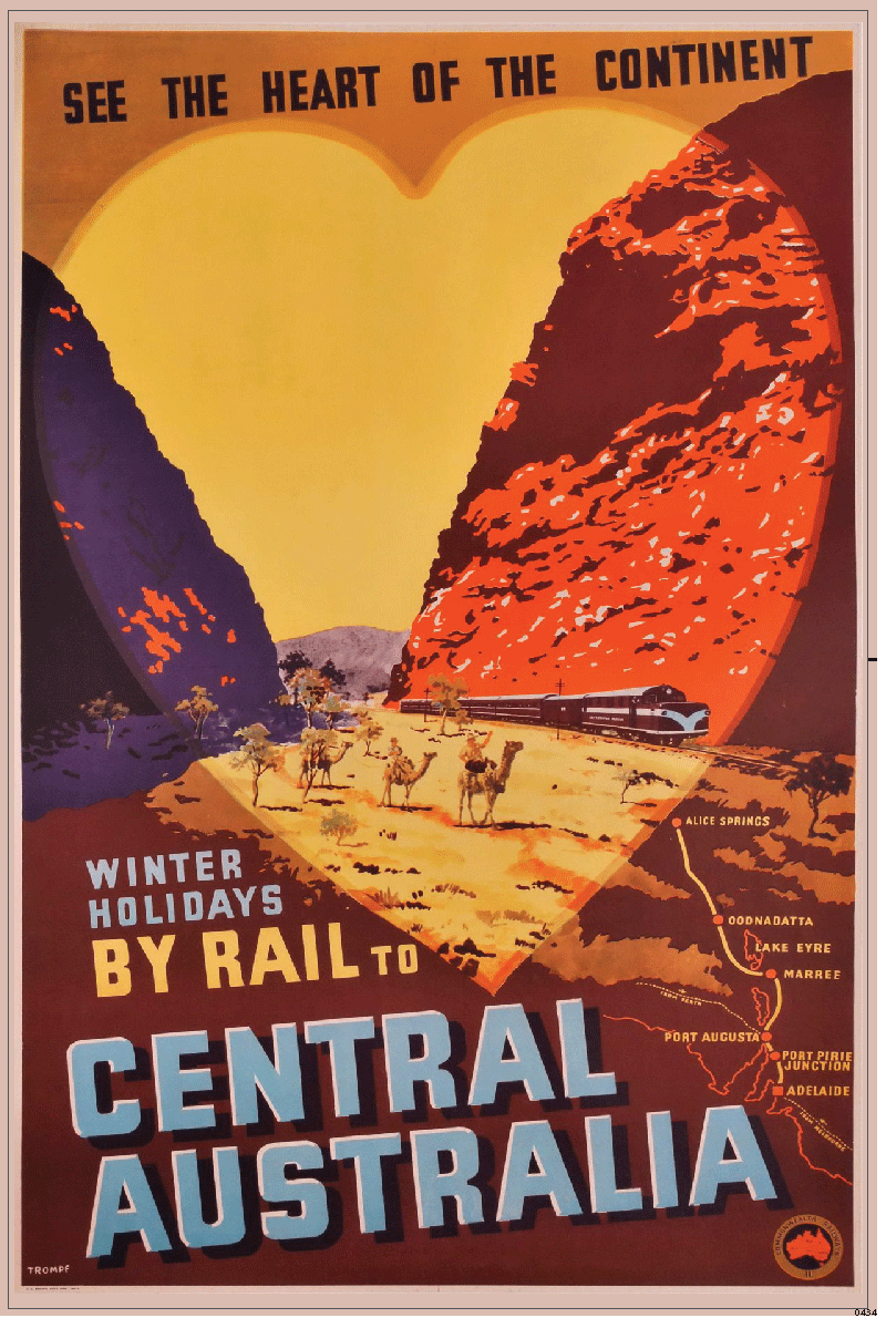TEA TOWEL - CENTRAL AUSTRALIA
