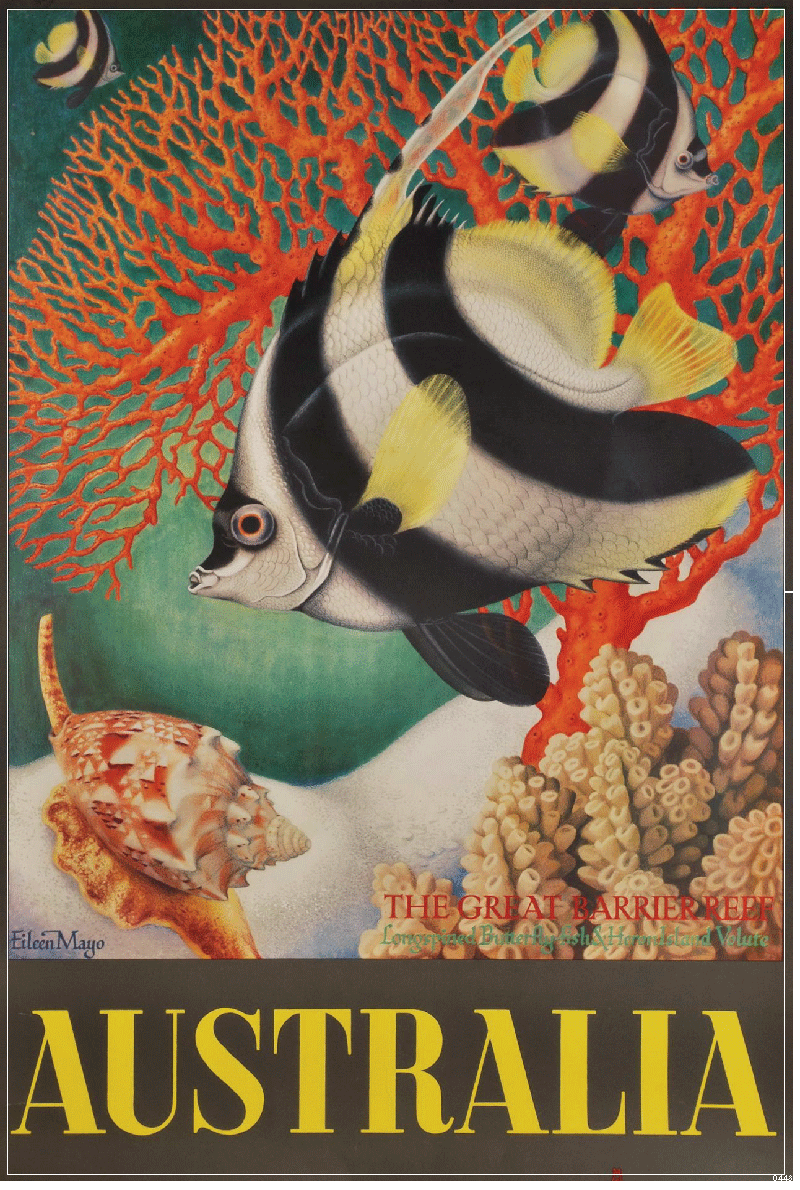 TEA TOWEL - STRIPED BEAKFISH