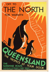 Tea Towel - Off to the North
