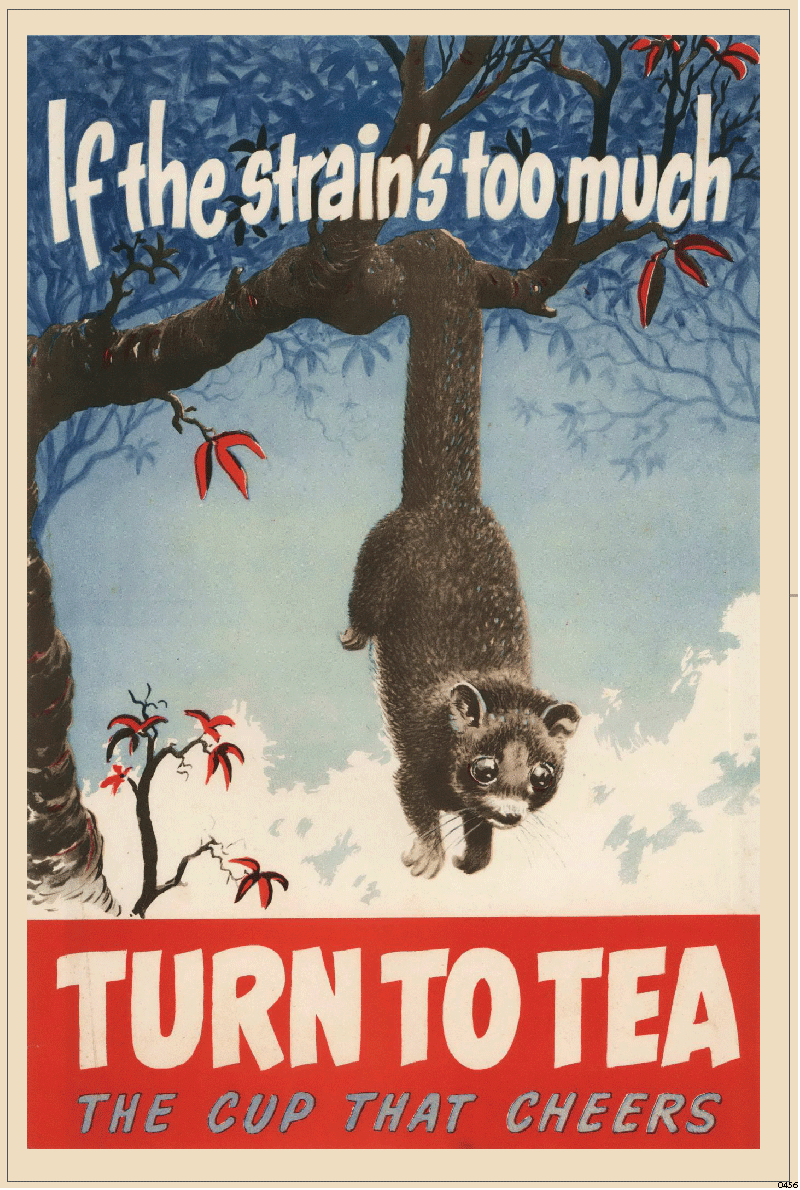 Tea Towel - If the Strains Too Much