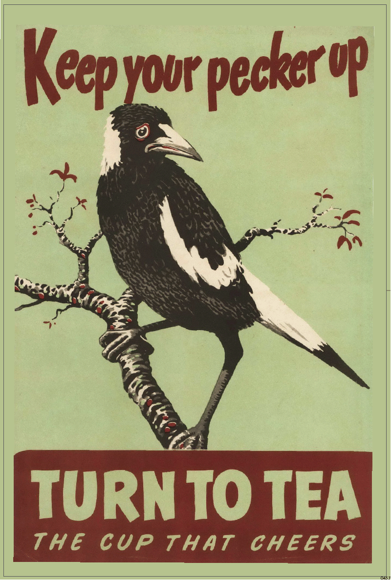 TEA TOWEL - KEEP YOUR PECKER UP