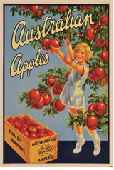 Tea Towel - Australian Apple Girl