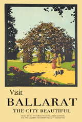 Tea Towel - Visit Ballarat
