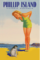 Tea Towel - Phillip Island