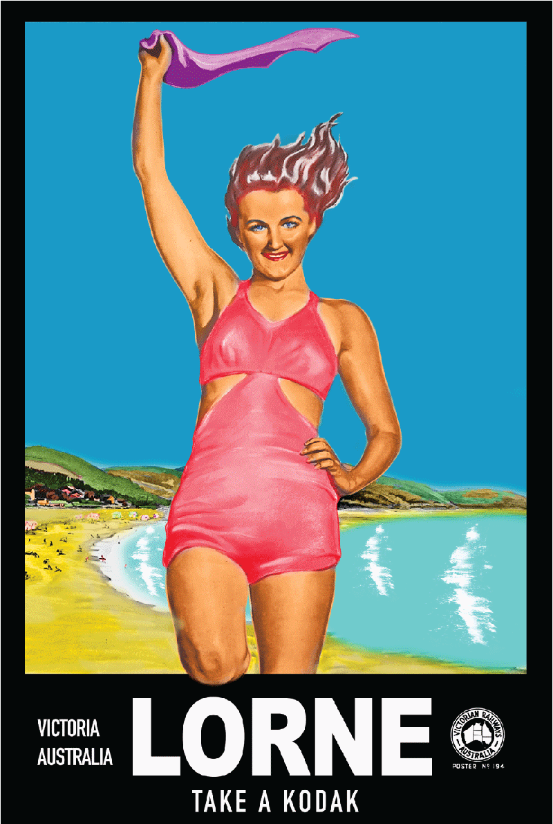 TEA TOWEL - LORNE AUSTRALIA