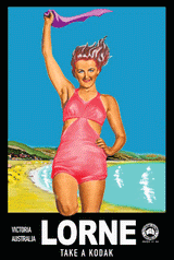 Tea Towel - Lorne Australia