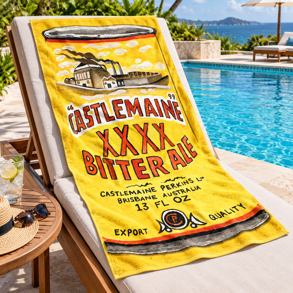 Beach Towel - Castlemaine XXXX