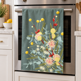 Tea Towel - Hakea Grey