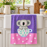 Tea Towel - Koala Bear in Cup