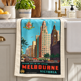 Tea Towel - Melbourne