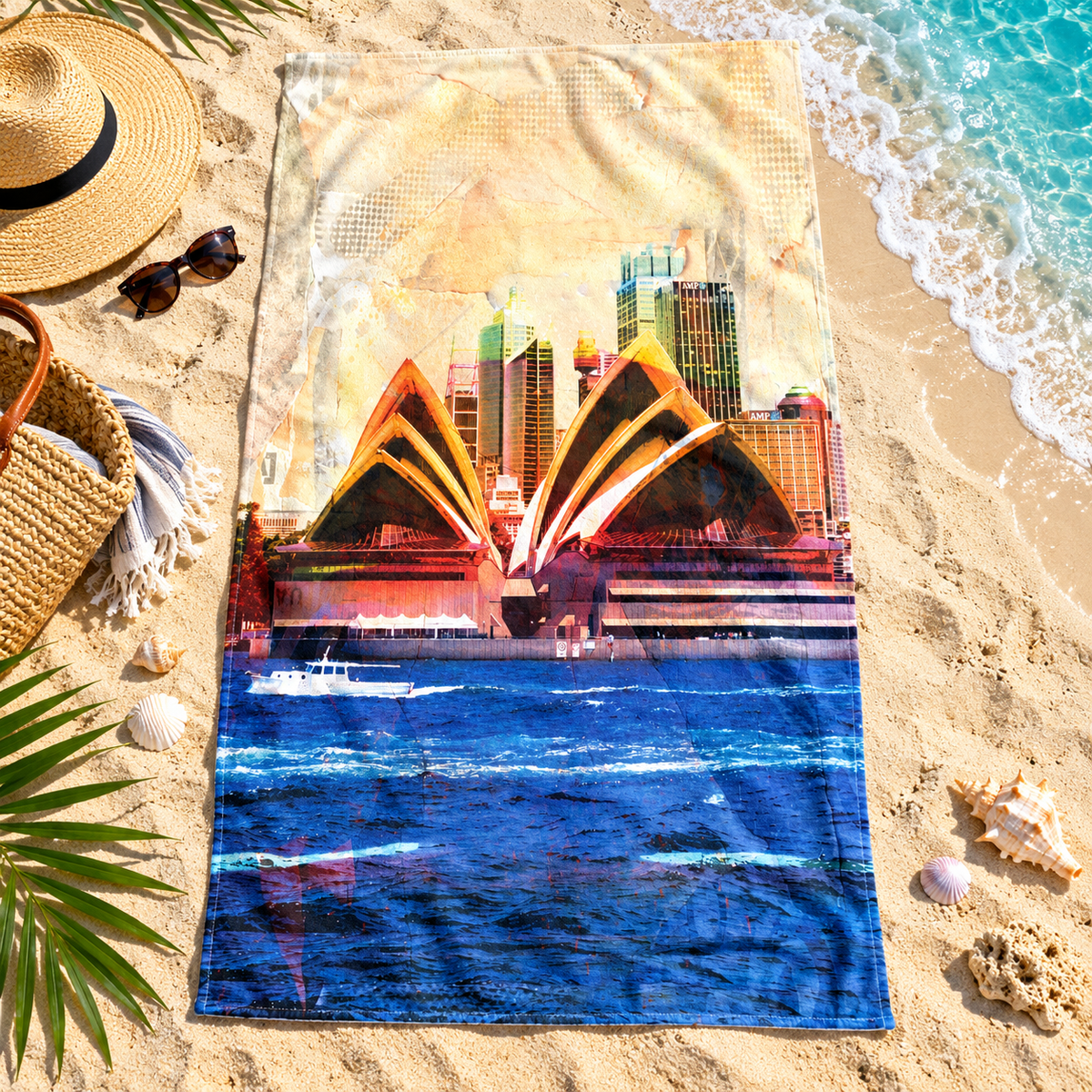 Beach Towel - Opera House