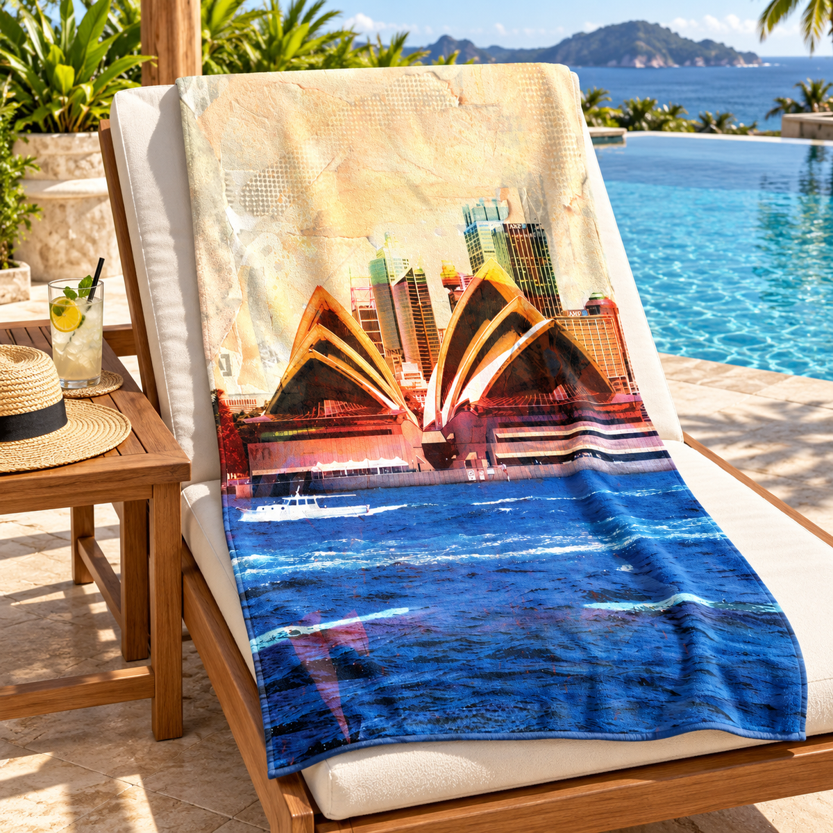 Beach Towel - Opera House