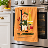 Tea Towel - Melbourne Man
