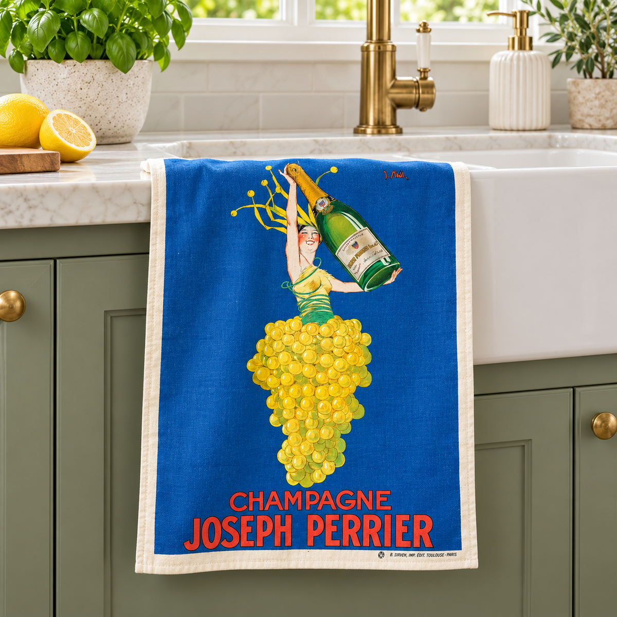 Tea Towel - Perrier