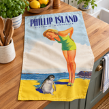 Tea Towel - Phillip Island