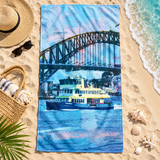 Beach Towel - Sydney Harbour