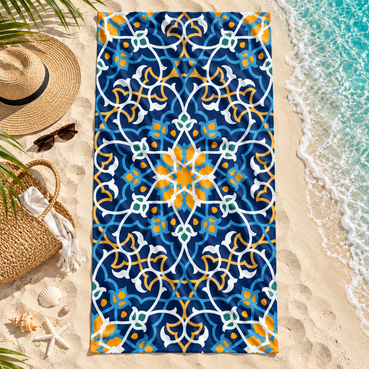 Beach Towel - Traditional Morocco