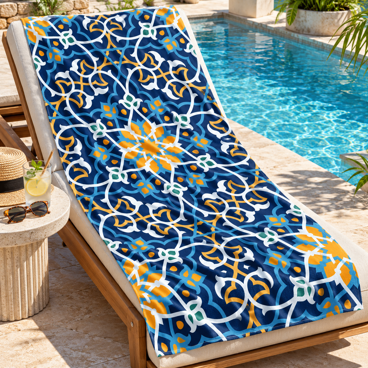 Beach Towel - Traditional Morocco
