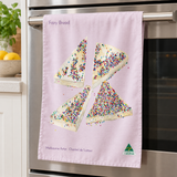 Tea Towel - Fairy Bread Light Pink