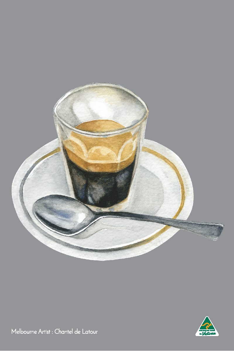TEA TOWEL ESPRESSO GREY