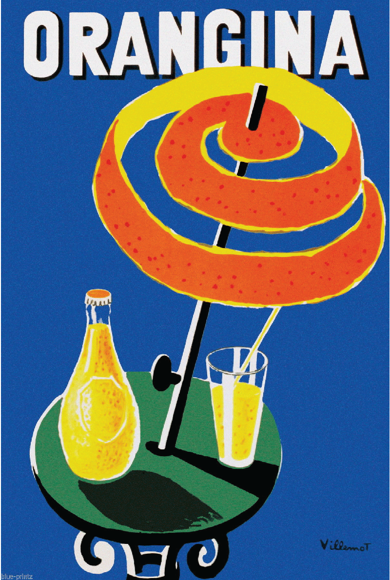 TEA TOWEL - ORANGINA