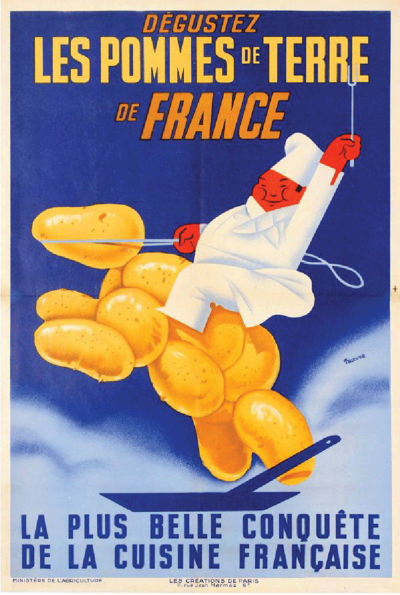 Tea Towel - Les Pommes