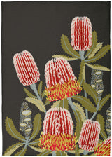 Tea Towel - Firewood Banksia Dark