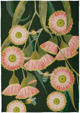 Tea Towel - Flowering Gum Dark Background