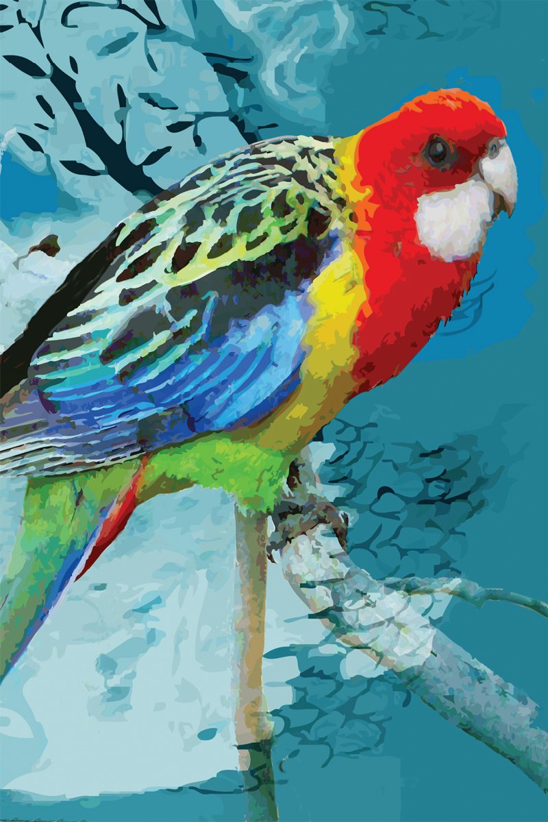 TEA TOWEL - ROSELLA