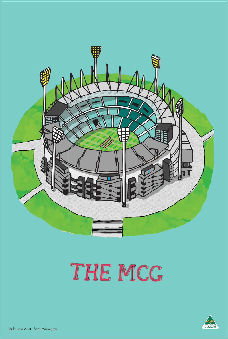 TEA TOWEL - MCG SPEARMINT