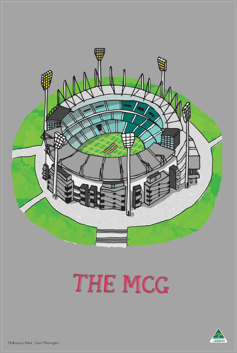 TEA TOWEL - MCG GREY