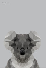 Tea Towel - Koala Grey