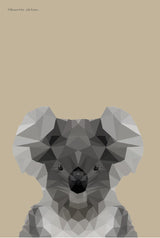Tea Towel - Koala Tan