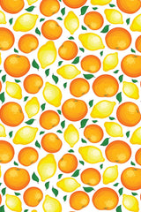 Tea Towel - Oranges and Lemons