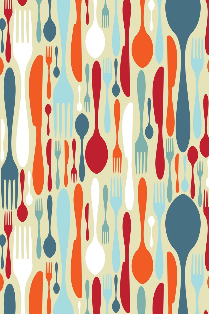 Tea Towel - Cutlery