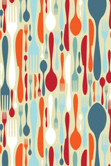 Tea Towel - Cutlery