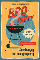 Tea Towel - BBQ Party