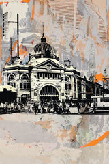 Tea Towel - Flinders Street
