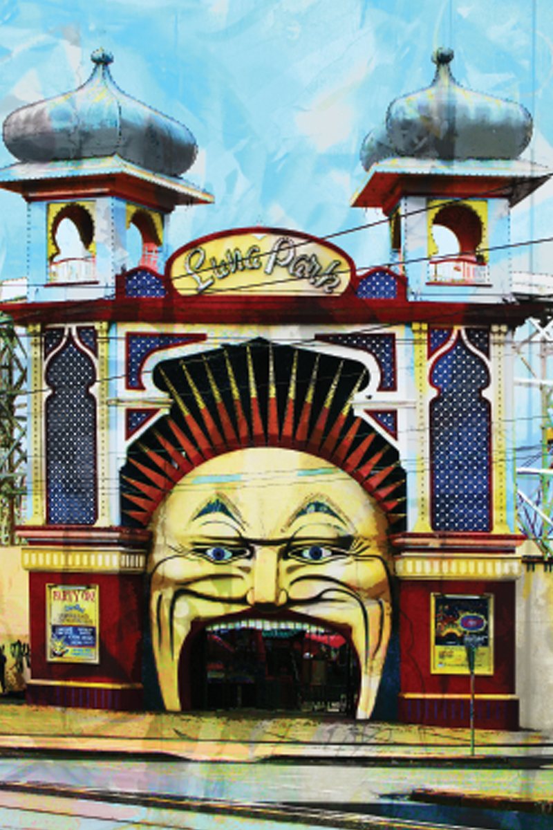 TEA TOWEL - LUNA PARK