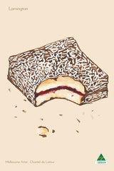 Tea Towel - Lamington Cream