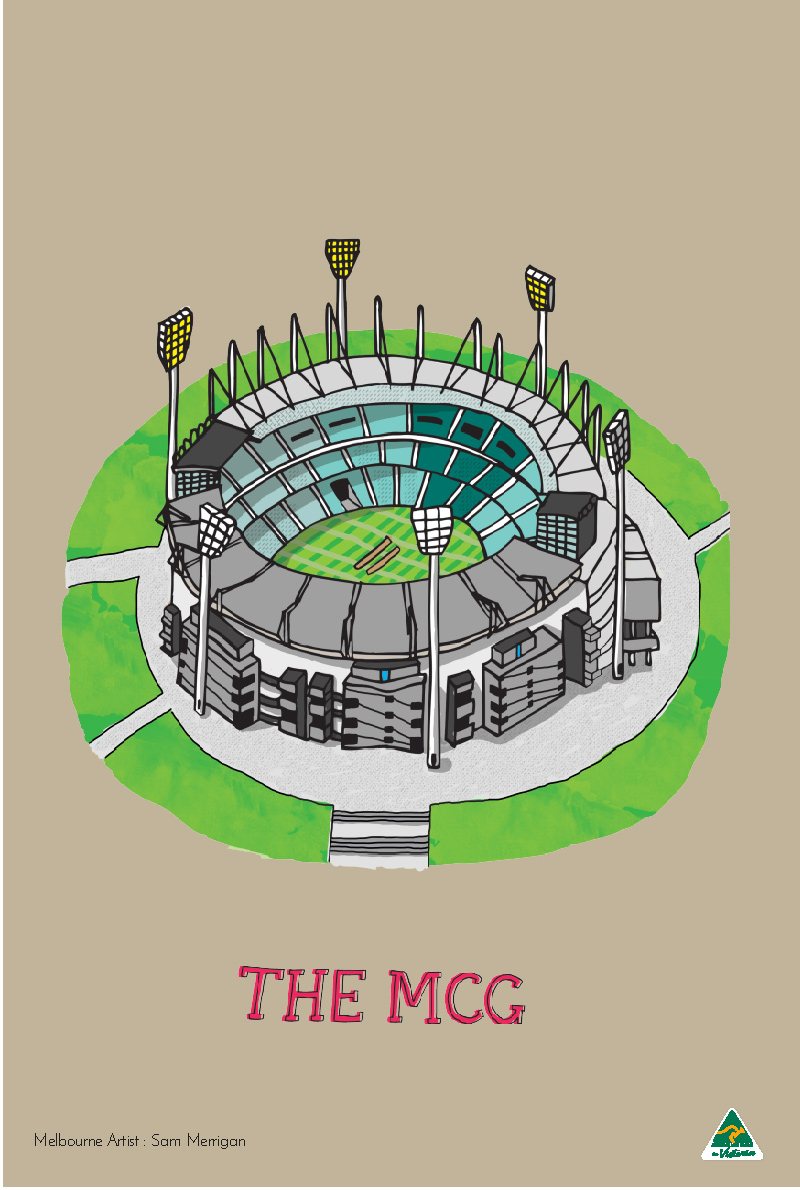 TEA TOWEL - MCG FAWN