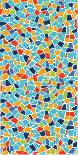 Beach Towel - Mozaic Blue