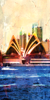 Beach Towel - Opera House