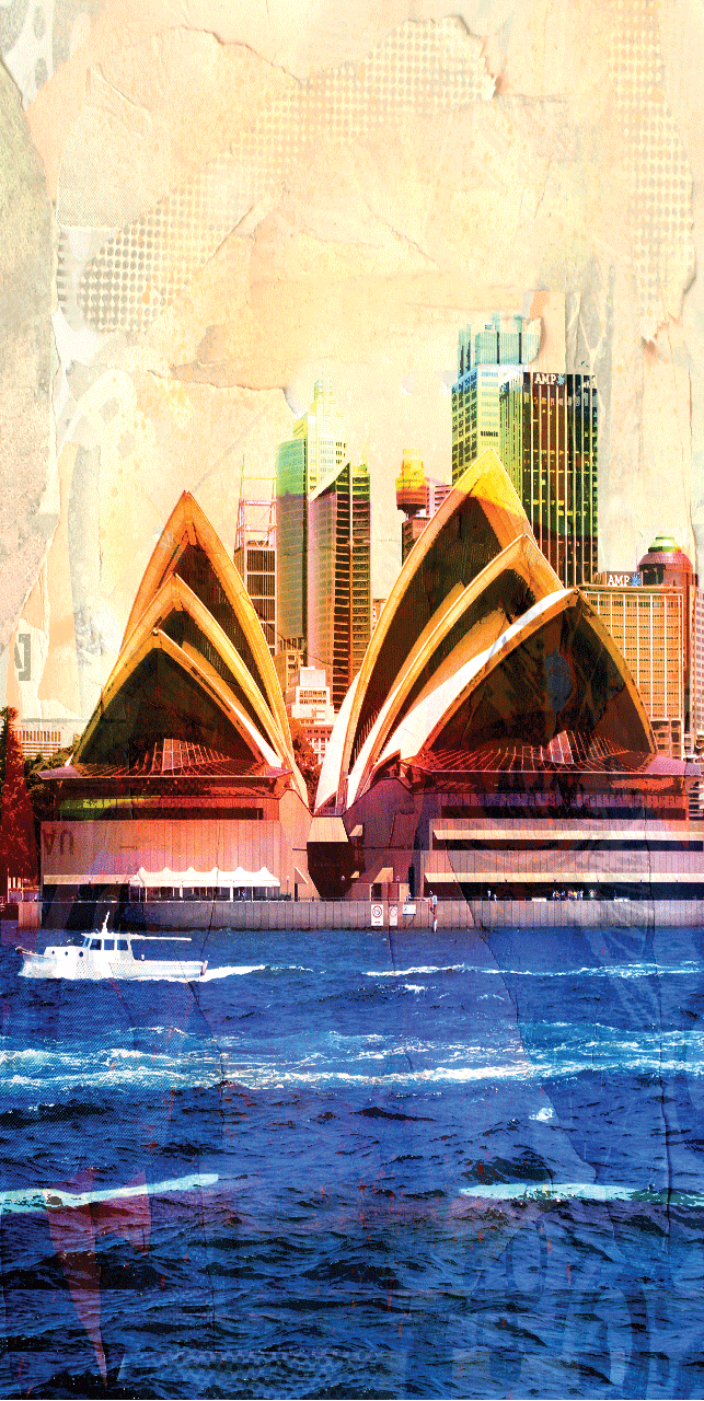 Opera House Beach Towel