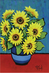 Tea Towel - Sunflowers in Vase