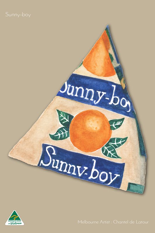 TEA TOWEL SUNNYBOY BEIGE